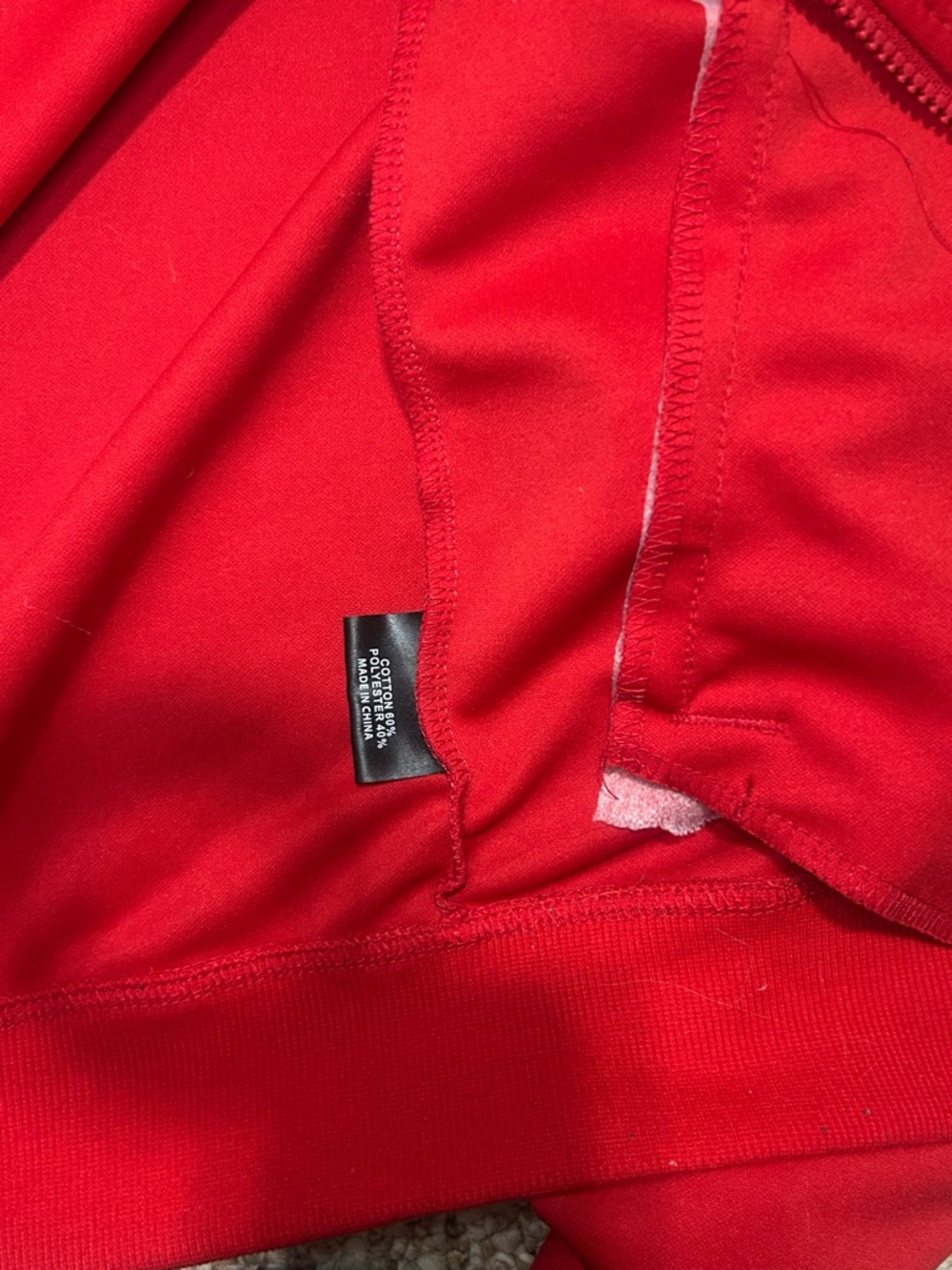 Switch Red Track Jacket w/ Gold Logo Tape - Size Large - Picture 11 of 11